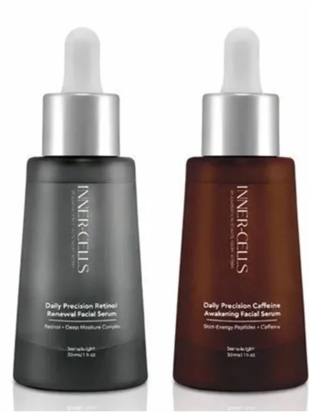 Inner-Cells Daily Precision Retinol Facial Serum & Caffeine Awakening Serum